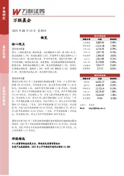 万联晨会