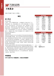 万联晨会