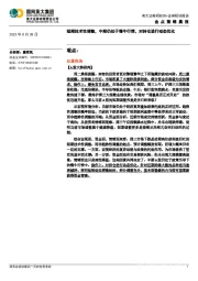 金点策略晨报：短期技术性调整，中期仍处于慢牛行情，对持仓进行动态优化