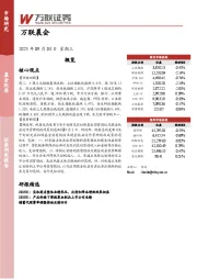 万联晨会