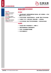 晨会纪要