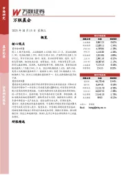 万联晨会