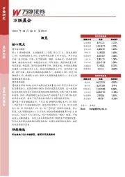 万联晨会
