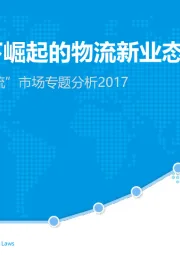 中国“互联网+物流”市场专题分析2017：平台经济下崛起的物流新业态
