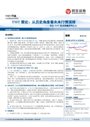 民生TMT热点前瞻系列之三:从历史角度看未来行情演绎