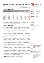 钢铁行业日报：邯郸关停9家钢企，影响炼铁产能484万吨