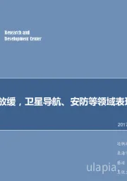计算机:行业增速放缓,卫星导航、安防等领域表现突出