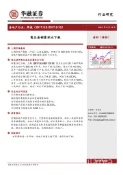 房地产行业周报：商品房销售环比下跌