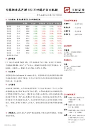 有色金属行业日报：安塔姆要求再增120万吨镍矿出口配额