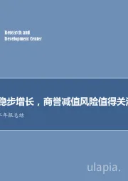 通信行业2017半年报总结：行业总体稳步增长，商誉减值风险值得关注