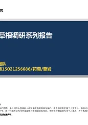 电商渠道草根调研系列报告