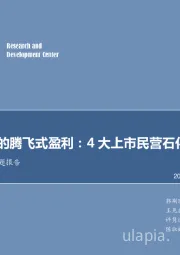 石油加工行业专题报告：改革护航的腾飞式盈利：4大上市民营石化巨头必逆袭！