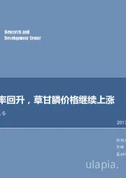 农药行业定期报告：行业开工率回升，草甘膦价格继续上涨