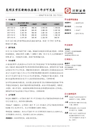 房地产行业日报：昆明呈贡区新购住房满2年方可交易