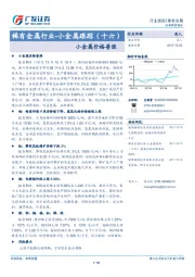 稀有金属行业-小金属跟踪（十六）：小金属价格普涨