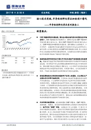 半导体材料化学品系列报告二：核心技术突破，半导体材料化学品加快进口替代