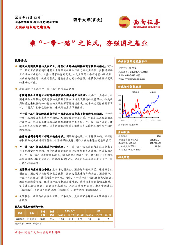 大国崛起专题之建筑篇：乘“一带一路”之长风，夯强国之基业