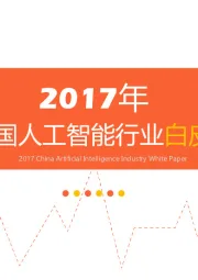 2017年中国人工智能行业白皮书