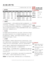 家电行业日报：龙头股大幅下跌