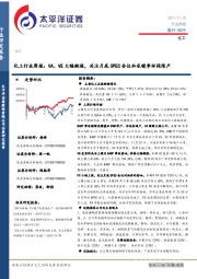 化工行业周报：VA、VE大幅跳涨，关注月底OPEC会议和采暖季环保限产