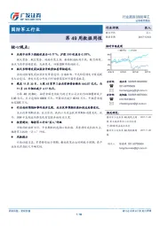 国防军工行业第49周数据周报