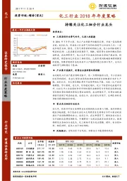 化工行业2018年年度策略：持续关注化工细分行业龙头