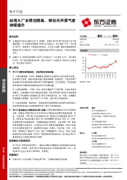 电子行业动态跟踪：台湾大厂业绩创新高，被动元件景气度持续提升