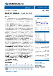 计算机行业动态报告：实施国家大数据战略，行业迎重大利好