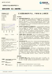 通信行业研究：巨头聚焦物联网平台，中移动NB上海商用