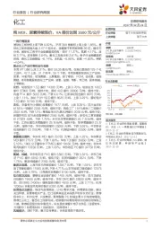 化工行业研究周报：纯MDI、尿素持续涨价，VA报价达到1600元/公斤