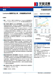 医药行业动态分析：Luxturna基因疗法上市，开启基因治疗元年