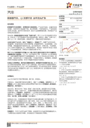 新能源汽车：Q1淡季不淡 全年龙头扩张