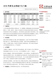家电行业日报：2018年厨电业将越千亿门槛