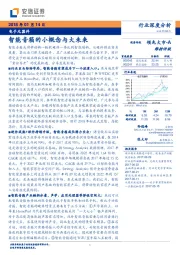 电子元器件行业深度分析：智能音箱的小概念与大未来