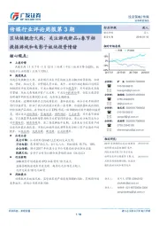 传媒行业评论周报第3期：区块链概念火热；关注游戏新品+春节档提振游戏和电影子板块投资情绪