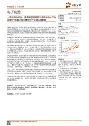 电子制造:一周半导体动向:强调多极应用驱动挹注半导体产业链营收/推算比特币需求对产业链业者影响