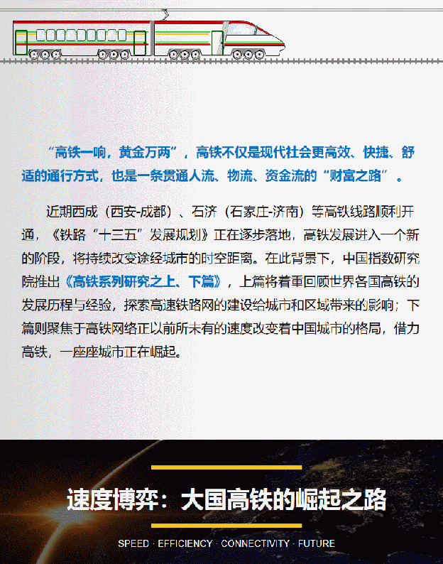 高铁：速度改变中国，数字下的高铁有多”美“？