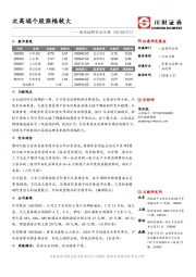 食品饮料行业日报：次高端个股涨幅较大