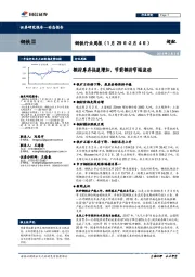钢铁行业周报：钢材库存快速增加，节前钢价窄幅波动