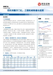 机械行业周报：挖机销量开门红，工程机械高增长延续