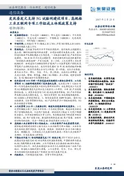 通信设备：发改委发文支持5G试验网建设项目，高规格工业互联网专项工作组成立体现政策支持