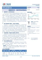 有色金属行业深度：碳酸锂涨价，重新审视供需格局