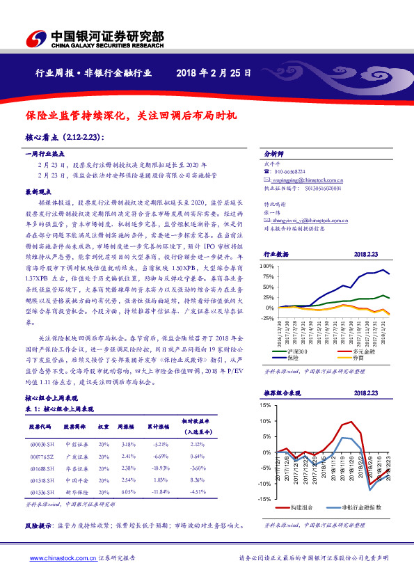 非银行金融行业周报：保险业监管持续深化，关注回调后布局时机