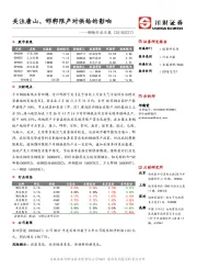 钢铁行业日报：关注唐山、邯郸限产对供给的影响