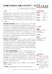 电力环保行业动态点评：区域输电价格核定，输配电价改革再下一城