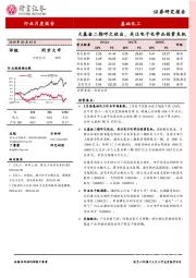 基础化工行业月度报告：大基金二期呼之欲出，关注电子化学品投资良机