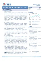 工业金属行业-基本金属观察(三十六):铝产能或将继续削减