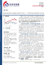 化工：国家战略性新兴发展基金有望年内设立，半导体及显示材料国产化加速