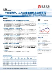 民生计算机“演化”系列信息安全专题报告之一:平台型竞争,三方力量重塑信息安全格局