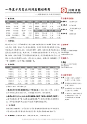 建筑建材行业日报：一季度水泥行业利润总额创新高